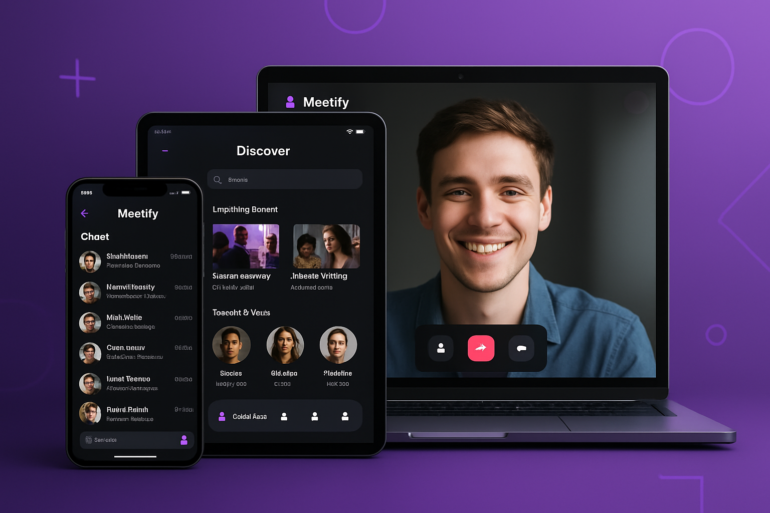 Meetify on multiple devices