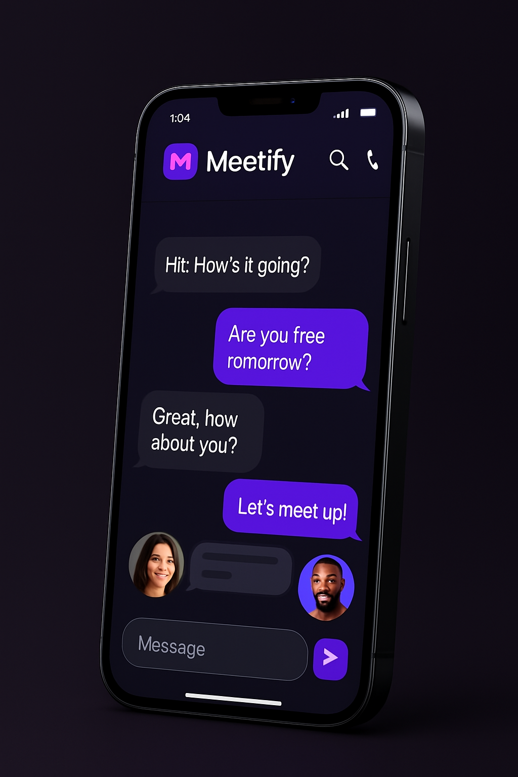 Meetify App Screenshot